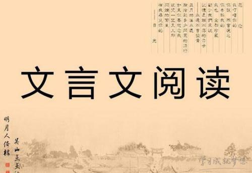藝術(shù)生文化課：學(xué)好語(yǔ)文文言文大剖析
